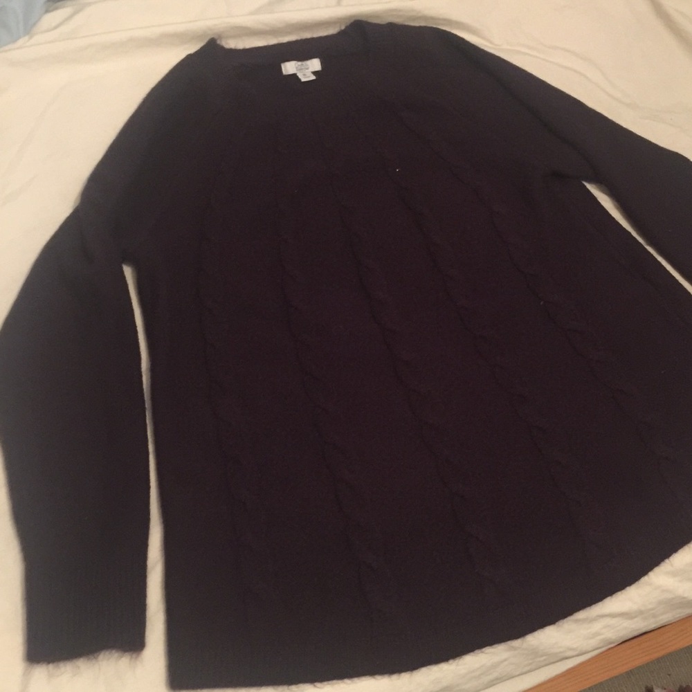 Size XL Plum tunic sweater